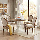 Alternate image 1 for Madison Park Lexi Dining Table in Walnut/Antique Cream
