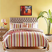 Melody Reversible Twin XL Comforter Set in Coral