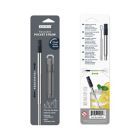 Alternate image 3 for Zoku&reg; Pocket Straw in Charcoal