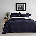 Alternate image 0 for DKNY Speckled Jersey Twin Quilt in Navy