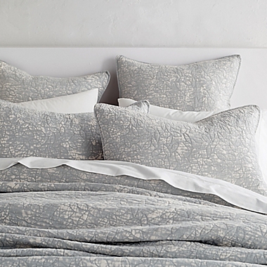 DKNY Sunwashed Reversible Twin Quilt in Grey. View a larger version of this product image.
