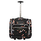 Alternate image 0 for Bebe Valentina Valentina 16.5-inch Softside Wheeled Underseat Luggage in Floral