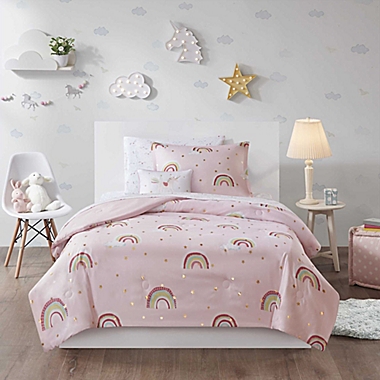 Mi Zone Kids Alicia 8-Piece Full Comforter Set in Pink. View a larger version of this product image.