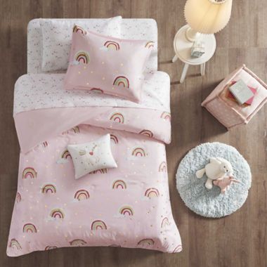 Mi Zone Kids Alicia Comforter Set in Pink. View a larger version of this product image.