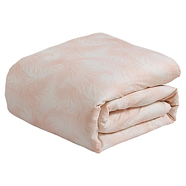 Royal Feathers Full/Queen Comforter Set in Pink. View a larger version of this product image.