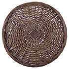 Alternate image 0 for Bee &amp; Willow&trade; Wicker Charger Plate in Grey