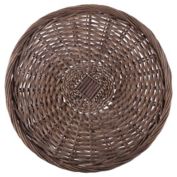 Bee &amp; Willow&trade; Wicker Charger Plate in Grey