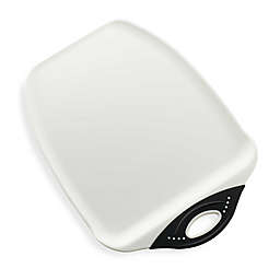 Dexas® Chop and Scoop™ Cutting Board in White/Black