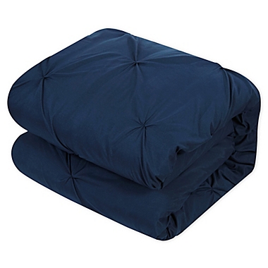 Chic Home Salvatore 10-Piece Queen Comforter Set in Navy. View a larger version of this product image.