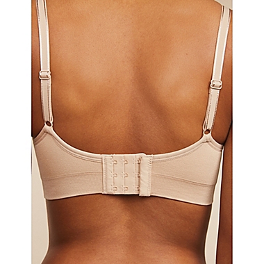 Motherhood Maternity&reg; Large Seamless Clip Down Maternity and Nursing Bra in Nude. View a larger version of this product image.