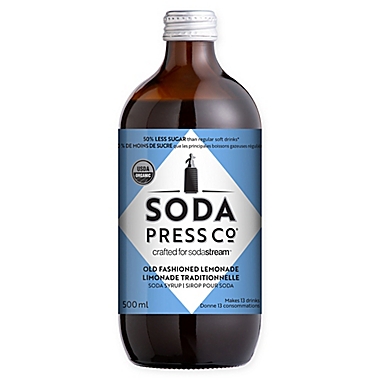 SodaStream&reg; Old Fashioned Lemonade Soda Press Syrup. View a larger version of this product image.