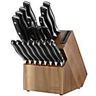 Alternate image 1 for Chicago Cutlery&reg; Insignia Classic 18-Piece Knife Block Set in Black
