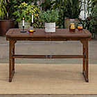 Alternate image 6 for Forest Gate Eagleton Acacia Wood Butterfly Patio Table in Dark Brown