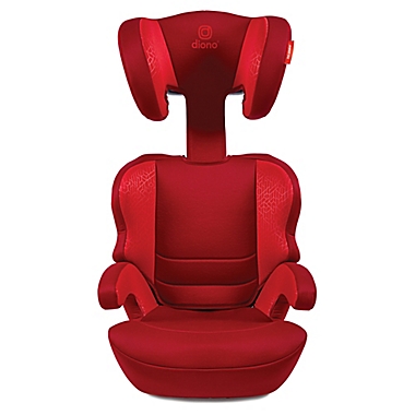 Diono&reg; Everett NXT Highback Car Booster Seat in Red. View a larger version of this product image.