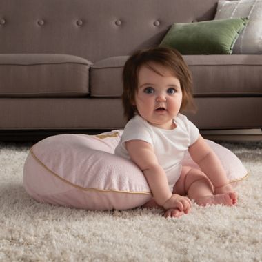 Boppy&reg; Luxe Nursing Pillow and Positioner in Luxe Pink Princess. View a larger version of this product image.