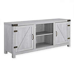 Forest Gate™ Wheatland 58-Inch Barn Door TV Stand in Stone Grey