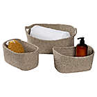 Alternate image 5 for Honey-Can-Do&reg; Nested Baskets in Beige (Set of 3)