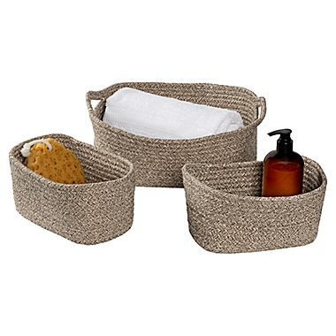 Honey-Can-Do&reg; Nested Baskets in Beige (Set of 3). View a larger version of this product image.