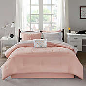 Intelligent Design Toren Queen Comforter Set in Pink