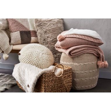 UGG&reg; Boulder Square Throw Pillow. View a larger version of this product image.