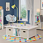 Alternate image 4 for RiverRidge&reg; Kids Activity Table with 6 Storage Cubbies in White