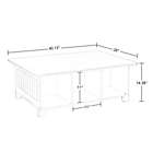 Alternate image 10 for RiverRidge&reg; Kids Activity Table with 6 Storage Cubbies in White