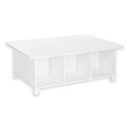 RiverRidge® Kids Activity Table with 6 Storage Cubbies in White