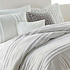 Alternate image 2 for DKNY Chenille Stripe King Comforter Set in Silver