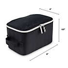 Alternate image 3 for Itzy Ritzy&reg; 3-Piece Pack Like A Boss Packing Cubes in Black/Silver