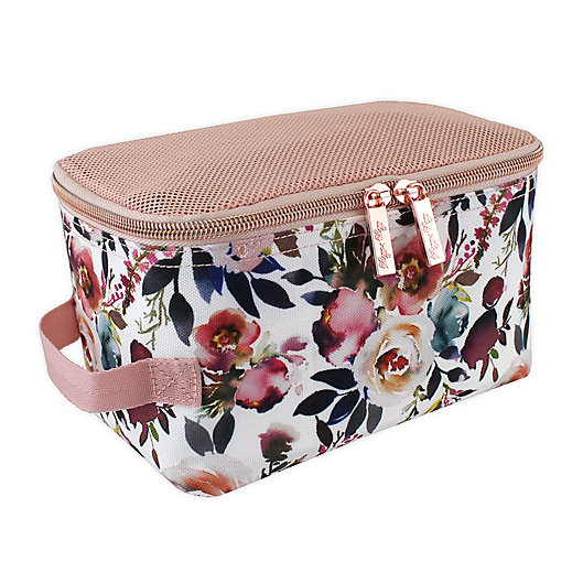 Alternate image 1 for Itzy Ritzy® 3-Piece Pack Like A Boss Packing Cubes in Blush Floral