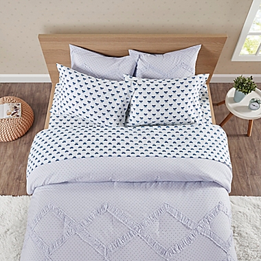Felicity Twin/Twin XL Comforter Set in Blue. View a larger version of this product image.