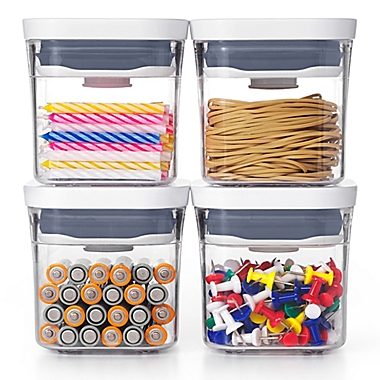 OXO Good Grips&reg; 4 Piece Mini POP Container Set. View a larger version of this product image.