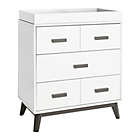 Alternate image 2 for Babyletto Scoot Nursery Furniture Collection in White/Slate
