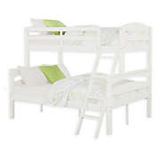 Dorel Living&reg; Tayson Twin Over Full Bunk Bed in White