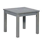Alternate image 1 for Forest Gate&trade; Arvada Acacia Wood Outdoor Side Table in Grey Wash