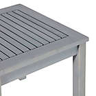 Alternate image 4 for Forest Gate&trade; Arvada Acacia Wood Outdoor Side Table in Grey Wash