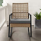 Alternate image 11 for Forest Gate Patio Wicker Rocking Chair in Grey/Brown