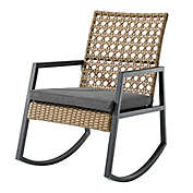 Forest Gate Patio Wicker Rocking Chair