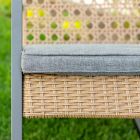 Alternate image 8 for Forest Gate Patio Wicker Rocking Chair in Grey/Brown