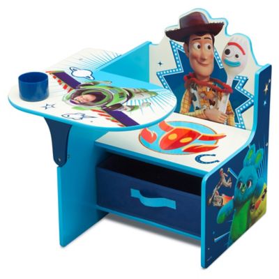 disney mickey mouse chair desk with storage bin by delta children