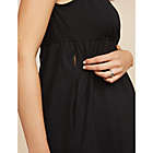 Alternate image 2 for Motherhood Maternity&reg; Medium 3-in-1 Labor, Delivery, and Nursing Gown in Black