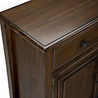 Alternate image 5 for Simpli Home Connaught Solid Wood Entryway Storage Cabinet in Rustic Natural Aged Brown