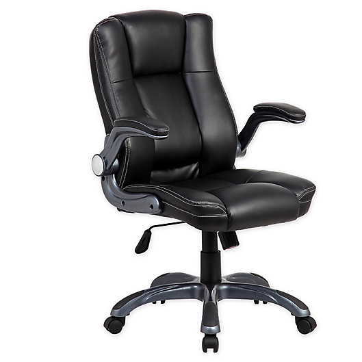 Executive Office Chair With, Flip Up Arm Office Chairs