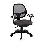 Alternate image 0 for Techni Mobili Midback Mesh Task Office Chair in Black