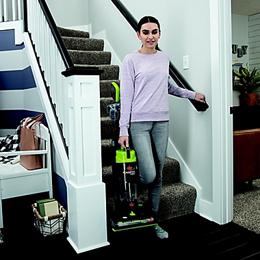 BISSELL&reg; PowerTrak&reg; Compact Upright Vacuum in Lime. View a larger version of this product image.