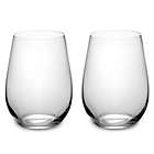 Alternate image 1 for Riedel&reg; O Riesling/Sauvignon Blanc Stemless Wine Glasses (Set of 2)