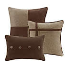 Alternate image 4 for Madison Park Boone 7-Piece Queen Comforter Set in Brown