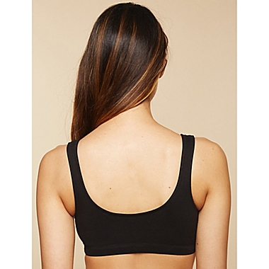 Motherhood Maternity&reg; Large Wrap Maternity and Nursing Sleep Bra in Black. View a larger version of this product image.