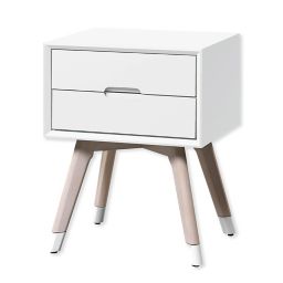 White Modern Nightstand Bed Bath Beyond