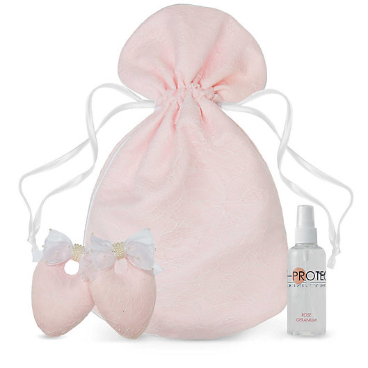 Alternate image 1 for Protect My Shoes 4-Piece Bridal Shoe Stuffers, Bag and Fragrance Set